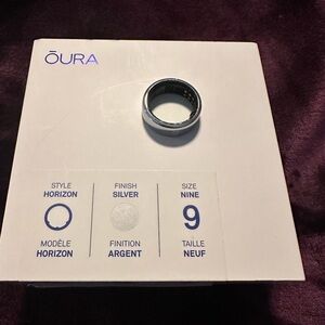 Oura Silver Ring - Horizon Style